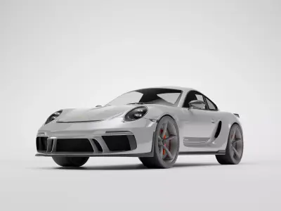 Car Porsche 911 GT 3D model