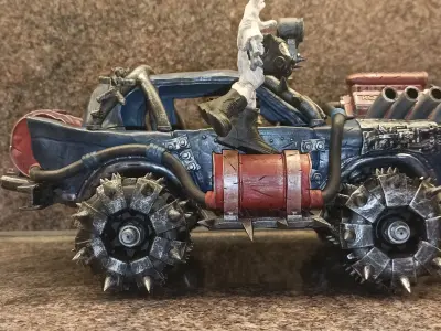 Road Rage RR-006 Mad max style 3D printable models 3D print model