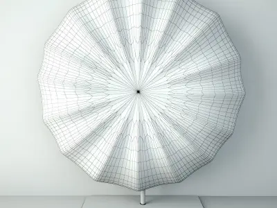 Zulu Pinwheel Shield 3D model