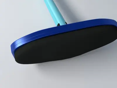 Curling Broom 3D model