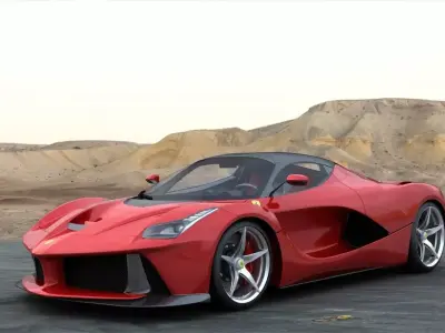 Ferrari Laferrari 2014 3D model