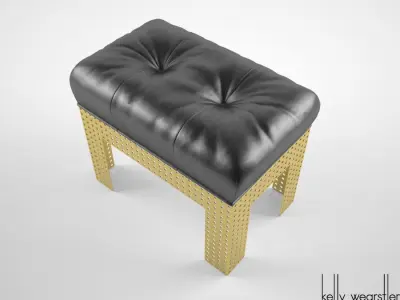 Kelly Wearstler Precision bench 3D model