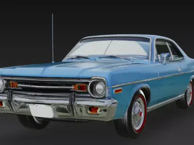 AMC Ambassador 3D Printable Model 3D print model