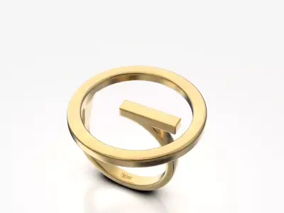 Circle Ring 3D print model