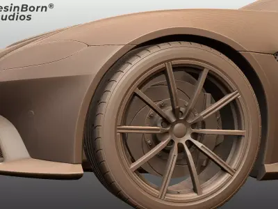 Aston Martn Vantage 2020 High-Detail 3D print model