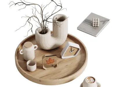 Decorative SET 04 3D model