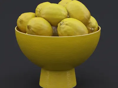 Fruit Bowl IV 3D model