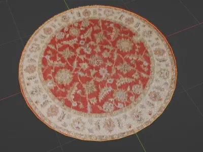 state 3d model circle Free 3D model