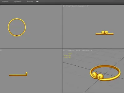 the Incantation of the Golden Hoop - Journey to the West Low-poly 3D model