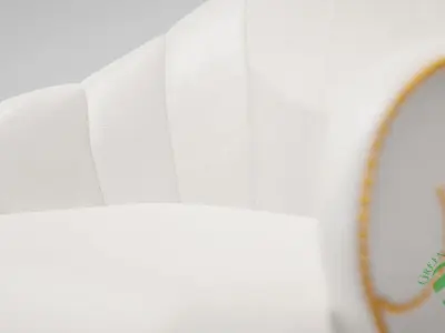 Luxury Leather Chair 3D model