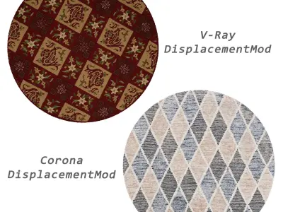 Rugs No 585 Low-poly 3D model