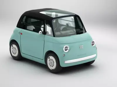 Fiat Topolino 2024 3D model