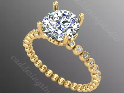 Ring iz67 3D print model