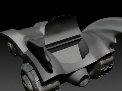 Batmobile 1 12 Scale Model 3D print model