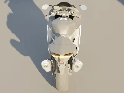Suzuki Hayabusa 3D model