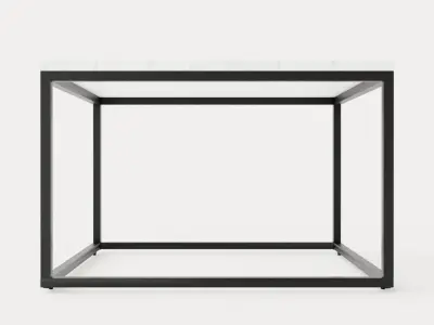 Carrie Coffee Table 70 Cm Marble Low-poly 3D model