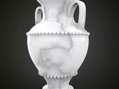 Greek vase amphora 3D print model