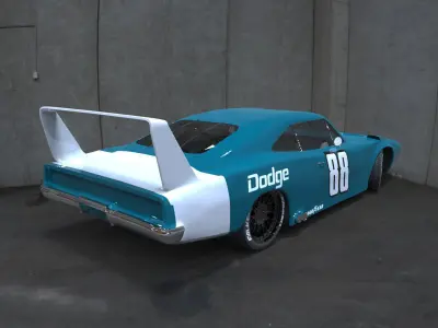 1969 Dodge Daytona 3D model
