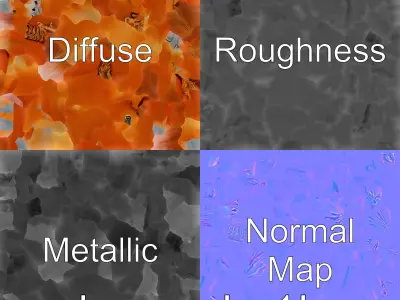 Chestnut Morgan Horse 3D Model with Rich Color Low-poly 3D model