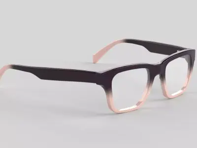 Kvetcher Eyewear Glasses Low-poly 3D model