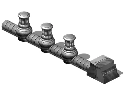 Star Alliance - Roadside Decoration 3D model