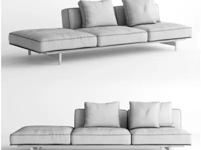 Lema Yard Sofa Unit 13 3D model