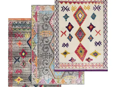 Rug Set 1548 3D model