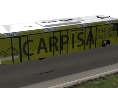 Cobus 3000 Caprisa paint Low-poly 3D model