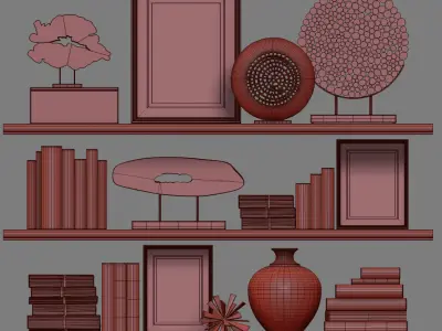 Decor Set 100 3D model