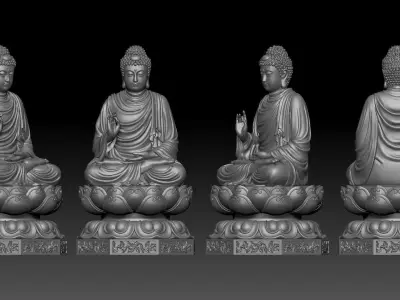 Supreme Buddha  3D print model