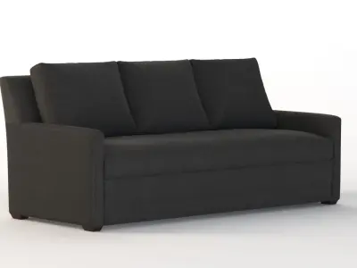 Crate And Barrel Reston Three Seater Sectional Sofa 3D model