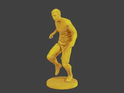 Soccer Player SP 003 3D print model