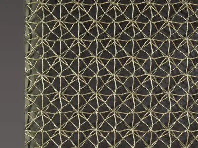 Decorative wall 3D model