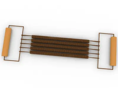 Chest Expander 3D model