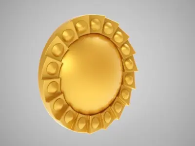 Wind Rose Ornament 3D print model