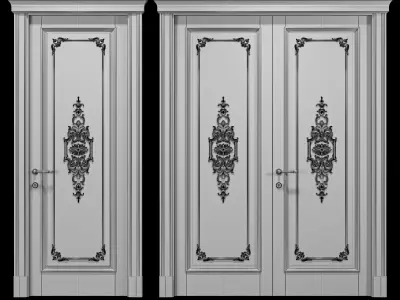 beyond class lilak door 3D model