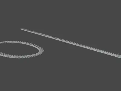 Cuban Link Chain  Free 3D model