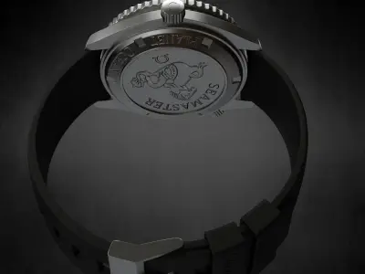 Omega Seamaster Watch 3D model