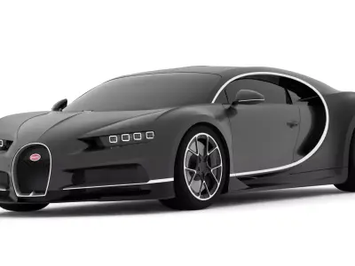 Bugatti Chiron 3D model