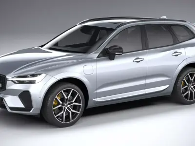Volvo XC60 Polestar 2022 3D model