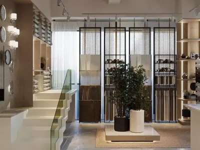 HOME DECORATION STORE INTERIOR DESIGN 3D model