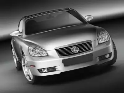 Lexus SC430 3D model