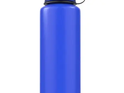 Blue Sports Bottle  Low-poly 3D model