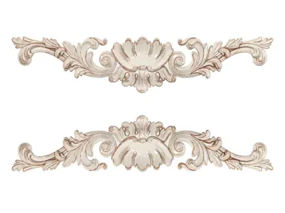 Classic carved 225 3D model