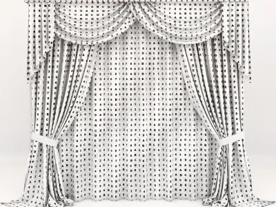 curtains classic 3D model