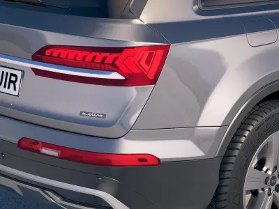 Audi Q7 Basic 2020 3D model