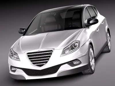 Chrysler Delta 2012 3D model