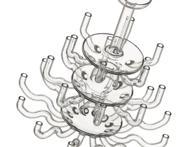 Premium Chandelier 3D print model