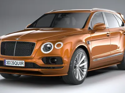 Bentley Bentayga Speed 2020 3D model