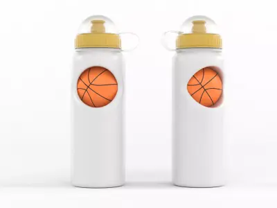 Water Bottle 3D model 9